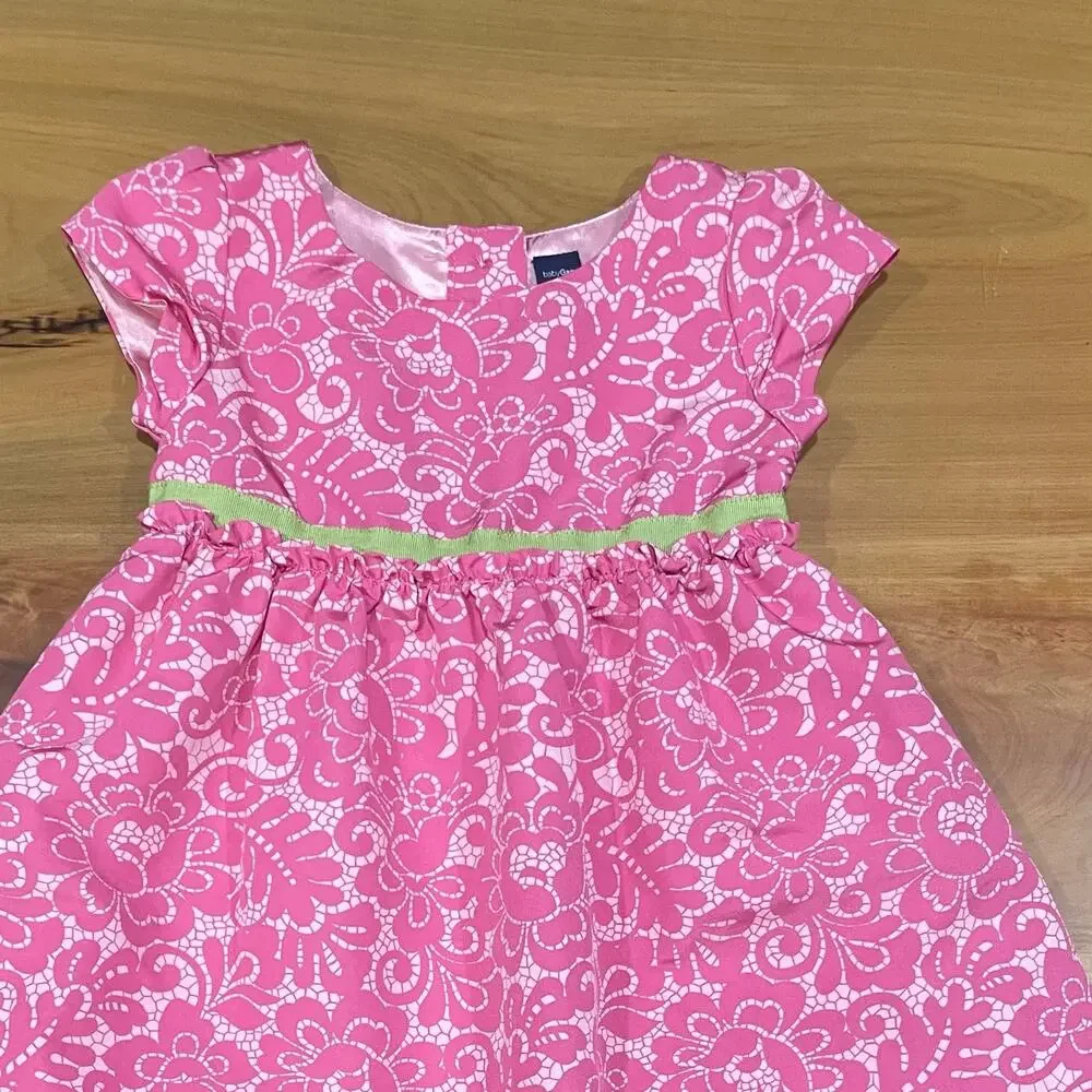 GAP pink lace